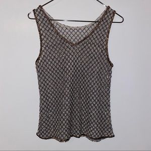 Retro beaded top to die for!